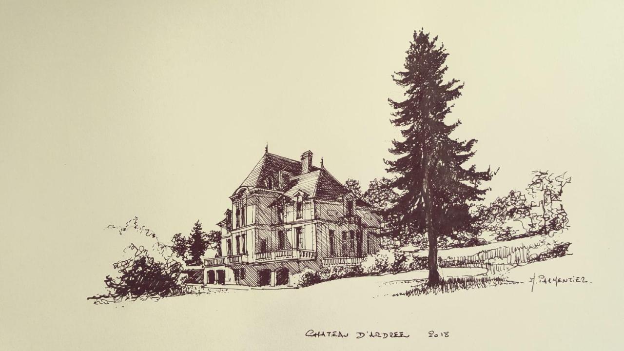Chateau D'Ardree Bed and Breakfast Saint-Antoine-du-Rocher Eksteriør billede